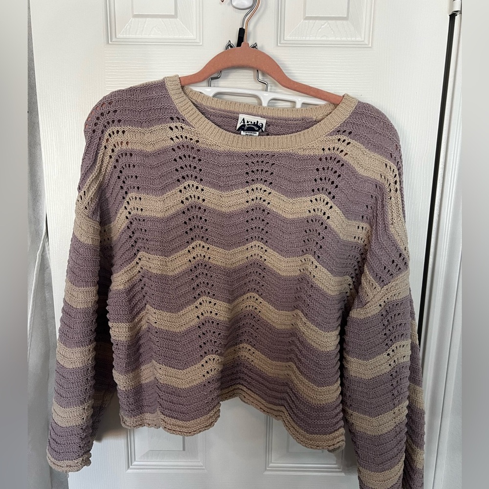 Arula crochet sweater